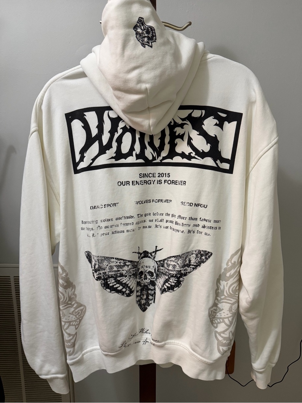NWOT🌟 Darc Sport Deaths Head Pierce Hoodie